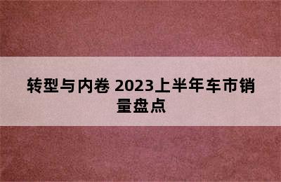 转型与内卷 2023上半年车市销量盘点